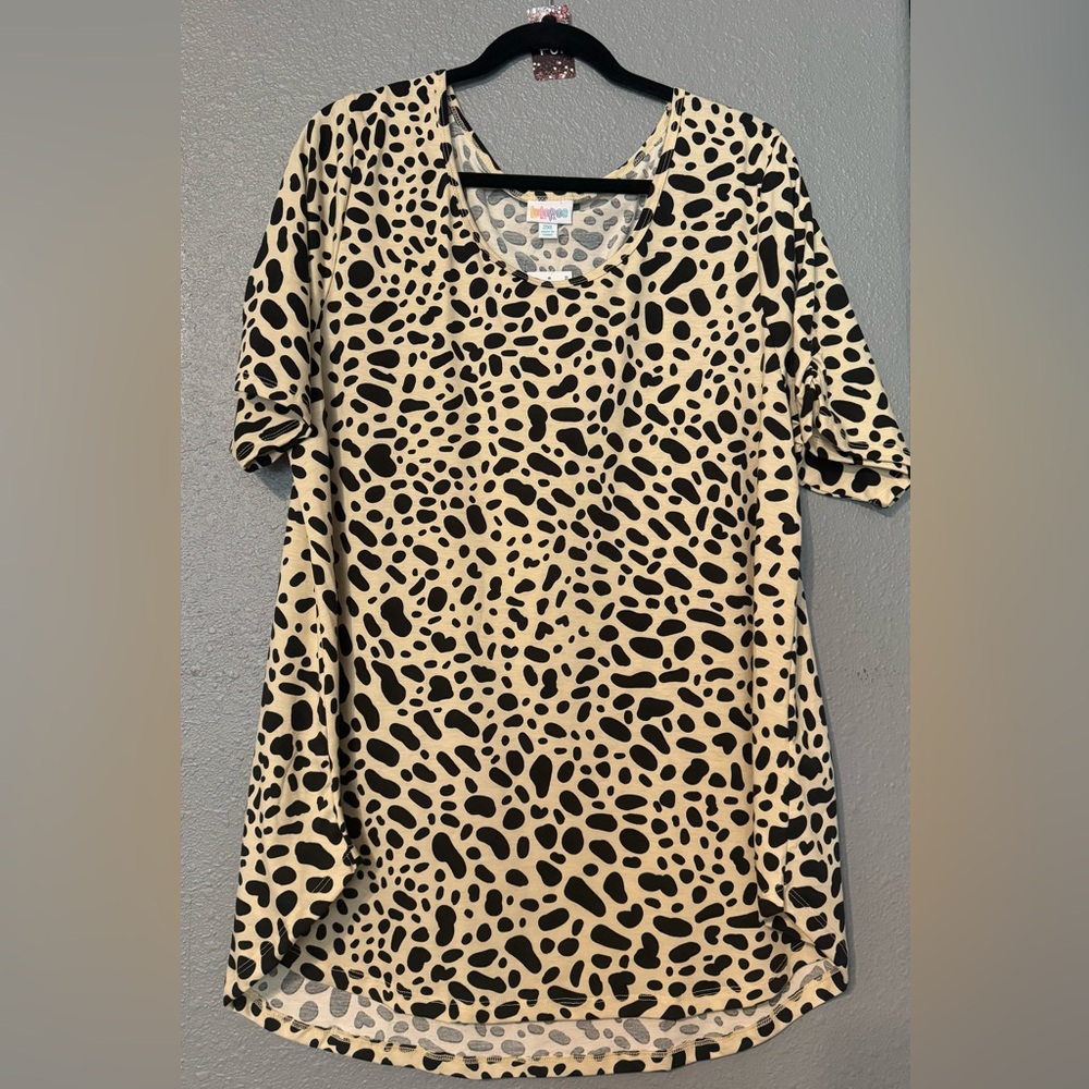 Lularoe Morgan Top Simply Comfortable W/ Sleeve Shirring Size 2XL NWT